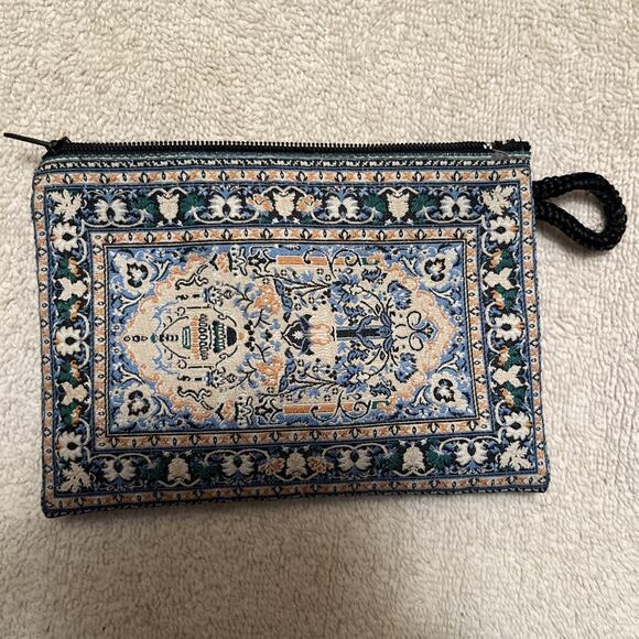 Handmade Unique Indigenous Wallet/ Pouch/ Small Bag Multicolor Made In Colombia - Picture 3 of 3